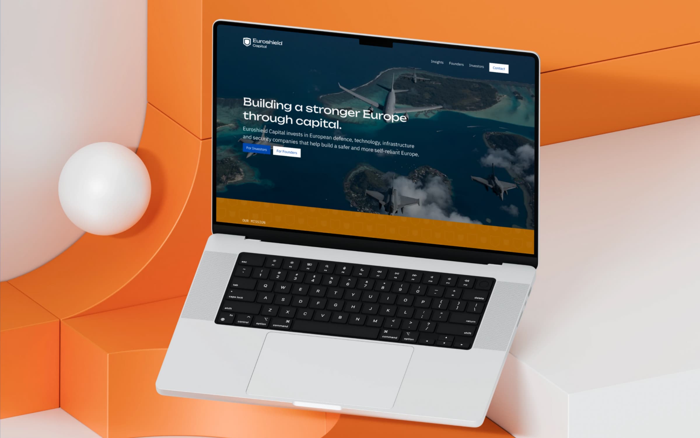 Euroshield Capital brand work