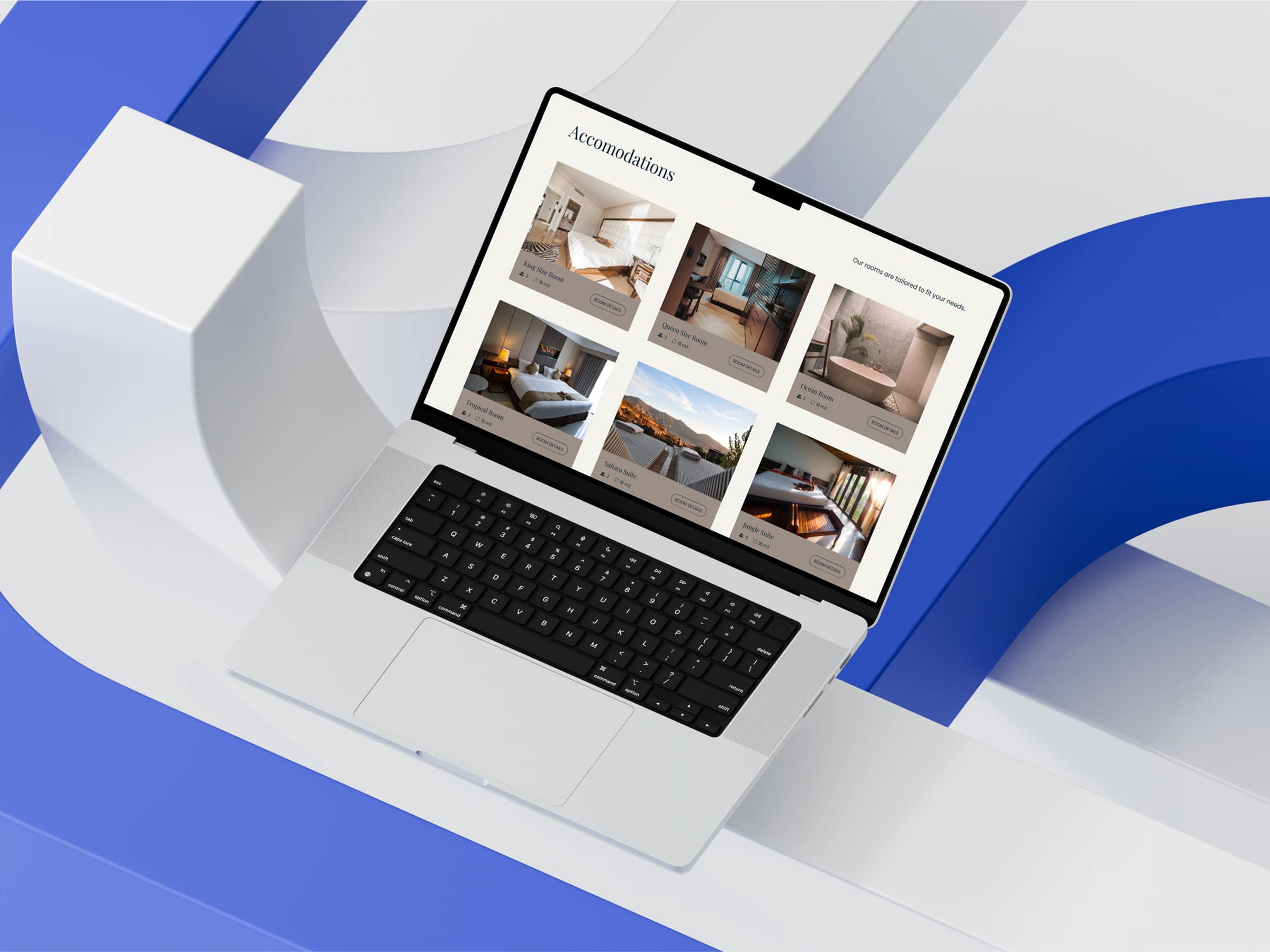 Hotel Gradet brand touchpoints