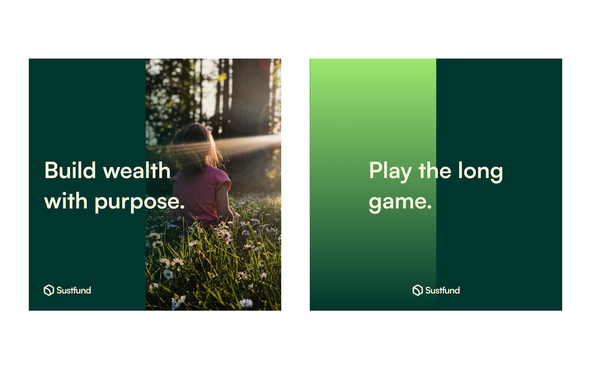 Sustfund visual identity